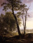 Asher Brown Durand Landscape Composition,Afternoon,in the woods oil painting reproduction